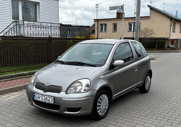 Toyota Yaris cena 5900 przebieg: 270256, rok produkcji 2004 z Koprzywnica małe 79